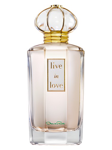 Oscar de la Renta Live in Love fragrance bottle