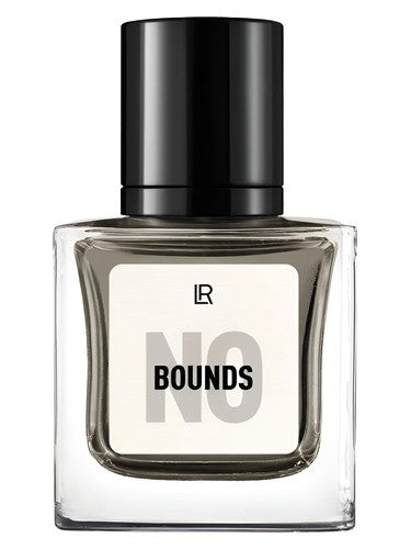 LR No Bounds fragrance bottle
