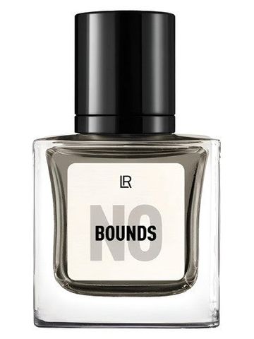 LR No Bounds fragrance bottle