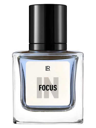 LR In Focus fragrance bottle