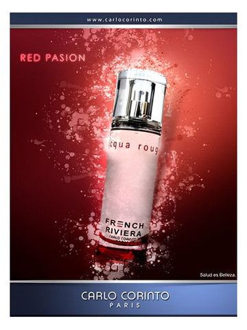 Carlo Corinto French Riviera Aqua Rouge fragrance bottle