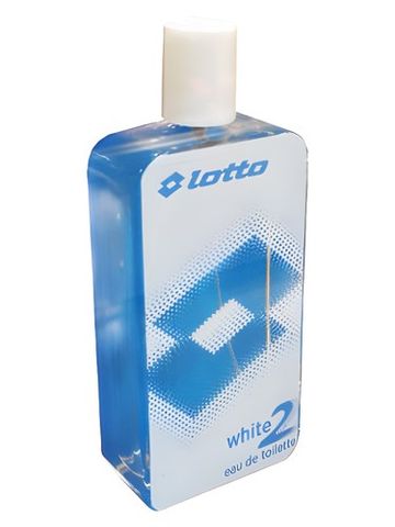 Lotto White 2 fragrance bottle