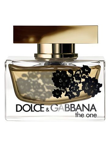 Dolce Gabbana The One Lace Edition fragrance bottle