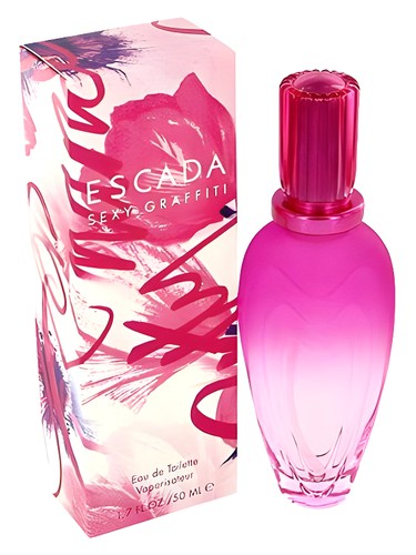 Escada Sexy Graffiti fragrance bottle