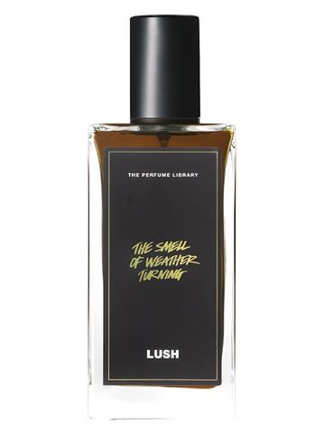 Lush The Smell of Weather Turning fragrance bottle