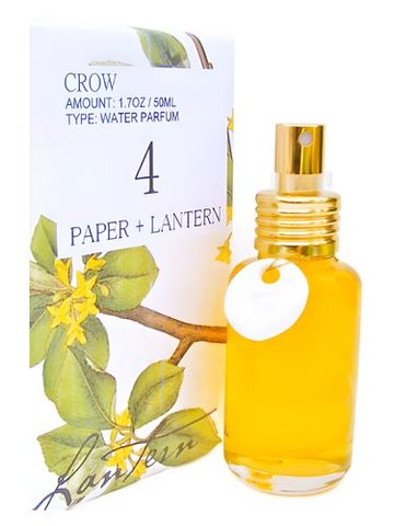 Crow No. 4 Paper + Lantern fragrance bottle
