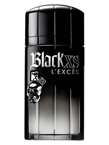 Rabanne Black XS L'Exces for Him fragrance bottle