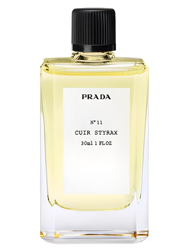 Prada No11 Cuir Styrax fragrance bottle