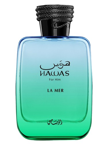 Rasasi Hawas La Mer fragrance bottle