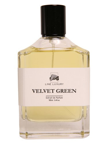 Line Luxury Velvet Green fragrance bottle