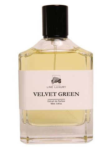 Line Luxury Velvet Green fragrance bottle