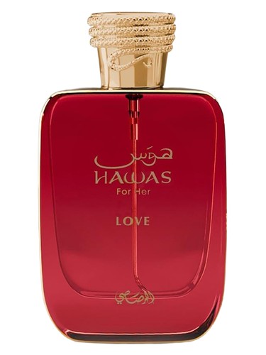 Rasasi Hawas Love fragrance bottle