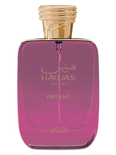 Rasasi Hawas Dreams fragrance bottle