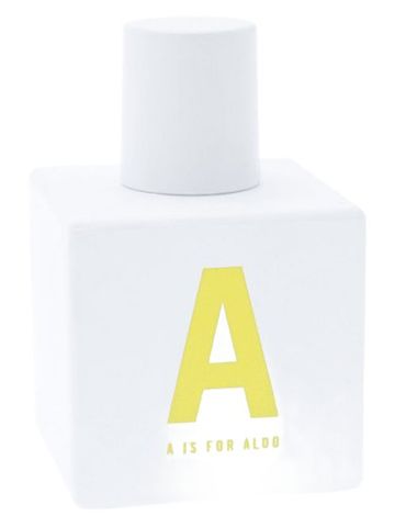 ALDO A is for ALDO Yellow fragrance bottle