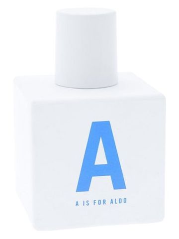 ALDO A is for ALDO Blue fragrance bottle