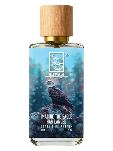 The Dua Brand Imagine The Eagle Has Landed fragrance bottle
