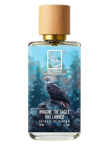 The Dua Brand Imagine The Eagle Has Landed fragrance bottle