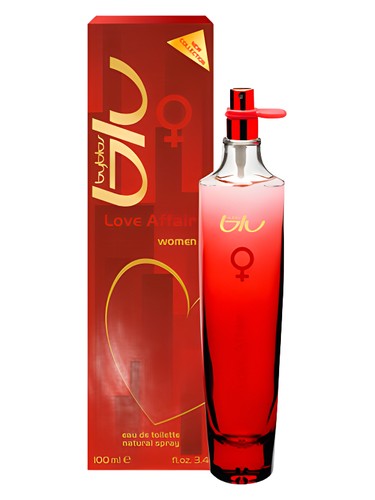 Byblos Blu Love Affair fragrance bottle