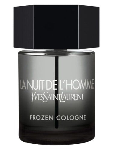 Yves Saint Laurent La Nuit de l'Homme Frozen Cologne fragrance bottle