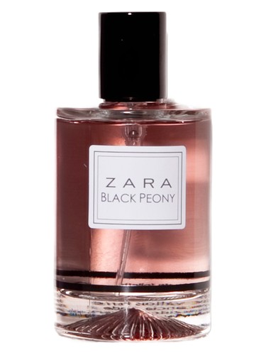 Zara Black Peony fragrance bottle
