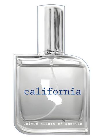United Scents of America California fragrance bottle