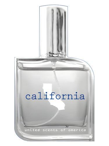 United Scents of America California fragrance bottle