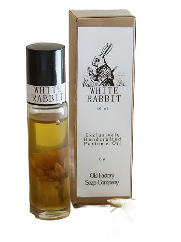 Old Factory Soap Company White Rabbit fragrance bottle