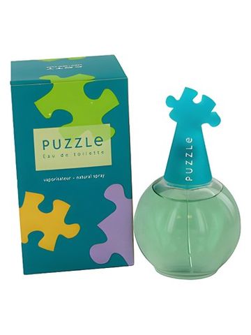 Coty Puzzle fragrance bottle