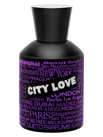 Dueto Parfums City Love fragrance bottle