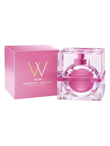 Roberto Verino VV Rose fragrance bottle