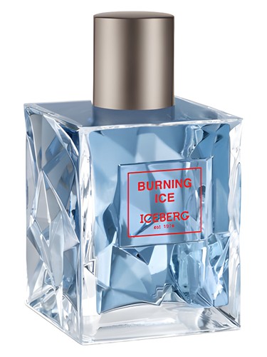 Iceberg Burning Ice fragrance bottle