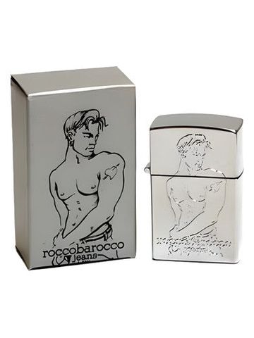 Roccobarocco Silver Jeans Men fragrance bottle