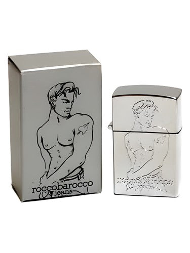 Roccobarocco Silver Jeans Men fragrance bottle