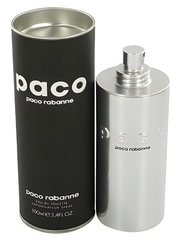 Rabanne Paco fragrance bottle
