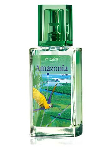 Oriflame Amazonia for Her fragrance bottle
