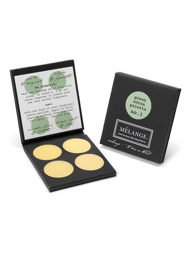 Melange Perfume Green Notes Palette No. 1 fragrance bottle