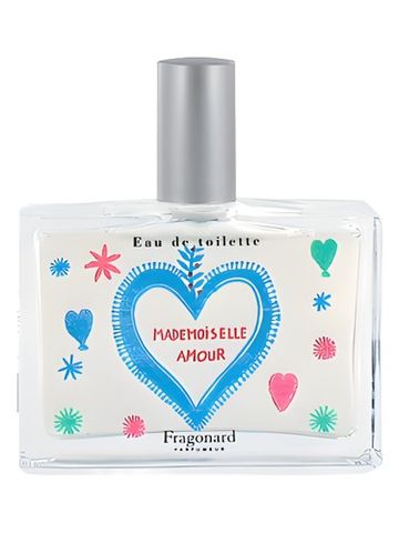 Fragonard Mademoiselle Amour fragrance bottle
