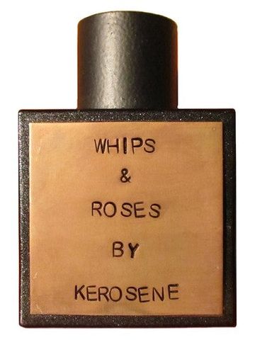 Kerosene Whips and Roses fragrance bottle