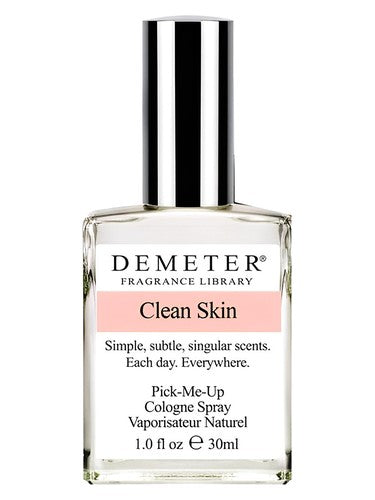 Demeter Fragrance Clean Skin fragrance bottle