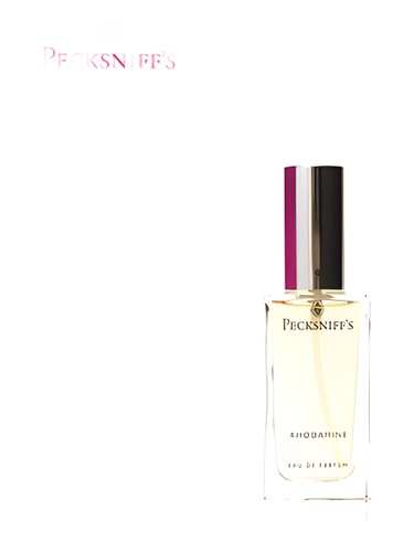 Pecksniff s Rhodamine fragrance bottle