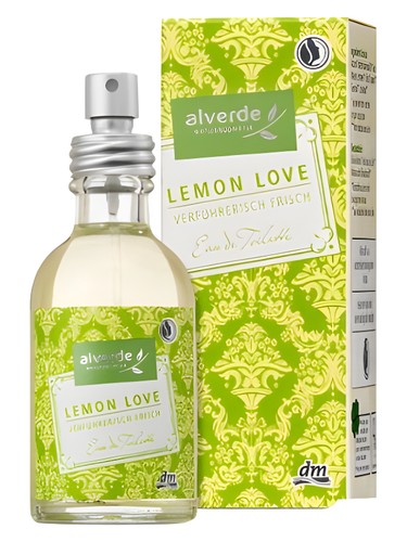 Alverde Lemon Love fragrance bottle