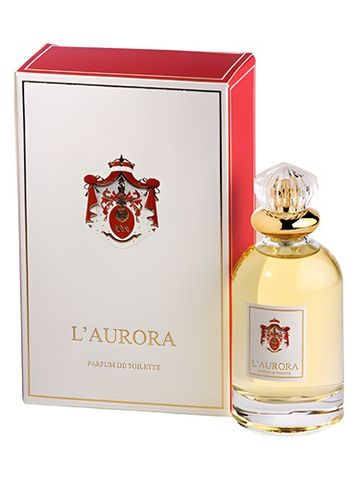 HSH Prince Nicolo Boncompagni Ludovisi L'Aurora fragrance bottle
