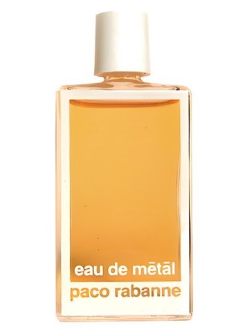 Rabanne Eau de Metal fragrance bottle