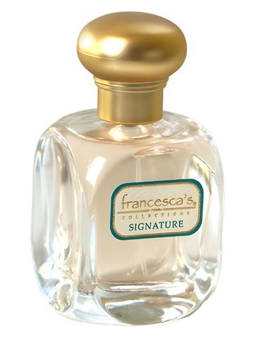 francesca's Signature fragrance bottle