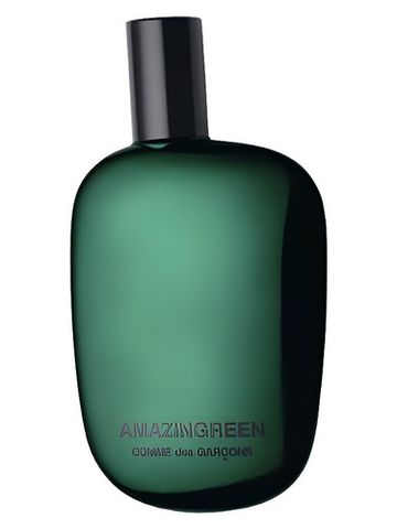 Comme des Garcons Amazingreen fragrance bottle
