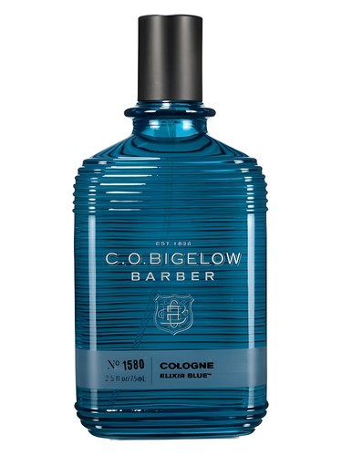 C O Bigelow Barber Cologne Elixir Blue fragrance bottle