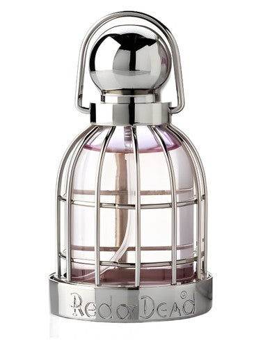 Red or Dead Release Me fragrance bottle