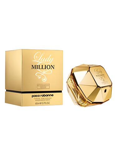 Rabanne Lady Million Absolutely Gold fragrance bottle