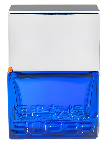 Superdry Blue fragrance bottle