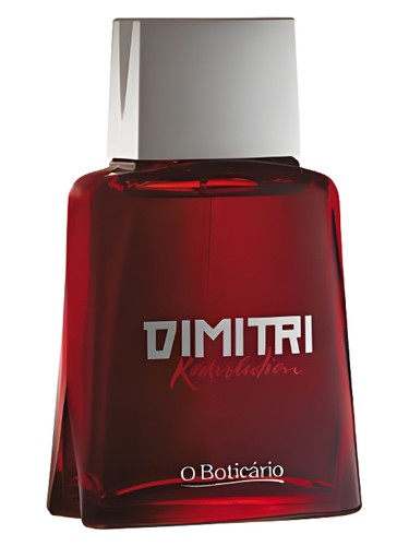 O Boticario Dimitri Redvolution fragrance bottle